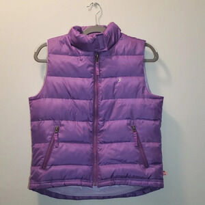 Duck Head Jeans Co Down and Waterfowl Purple Puffer Vest Size Small